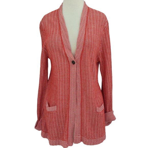 MAISON MARTIN MARGIELA cotton blend cardigan sweater sz S - Picture 1 of 6